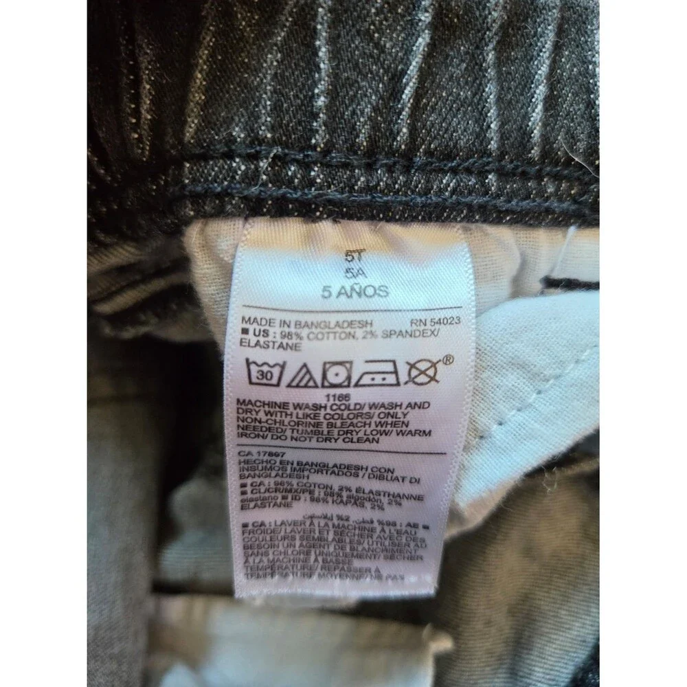 Old Navy Boys Straight leg dark wash denim Jeans Size 5T